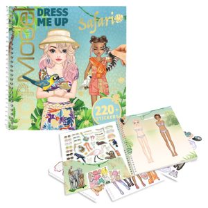 TOPModel Dress Me Up Stickerbook Safari