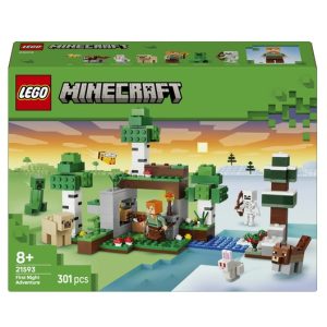 LEGO Minecraft – Eerste Nacht-Avontuur 21593