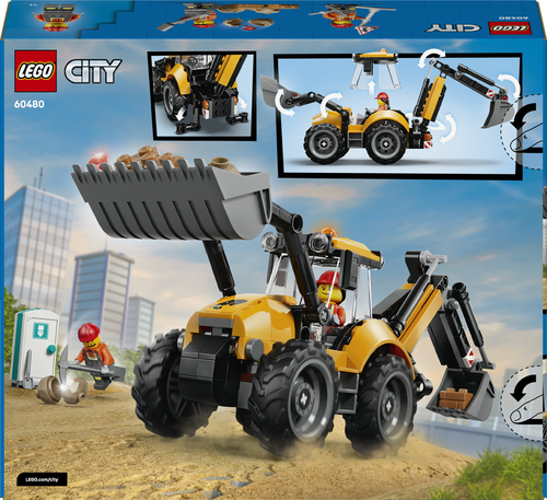 LEGO City - Gele Graaflaadmachine 60480 - Afbeelding 7