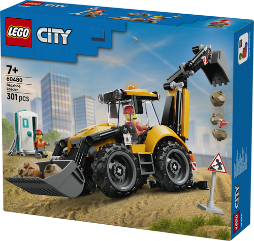 LEGO City - Gele Graaflaadmachine 60480 - Afbeelding 9