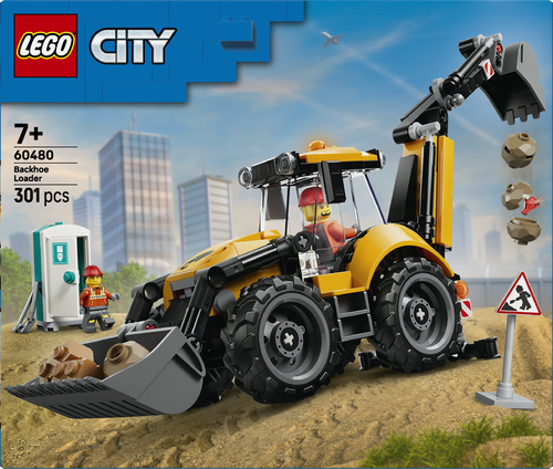 LEGO City - Gele Graaflaadmachine 60480 - Afbeelding 10