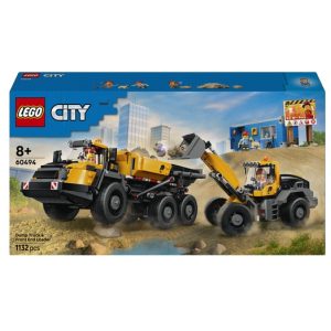 LEGO City – Kiepwagen en Voorlader Voertuig – 60494