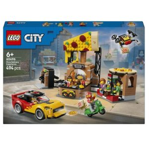 LEGO City – Pizzacentrale met Voertuigen Pizza 60496