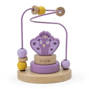 Trixie – Houten kralenframe – Mrs. Peacock