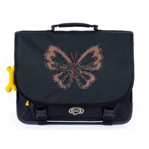 Stones and Bones – Boekentas – Lily – GLITTER BUTTERFLY – navy