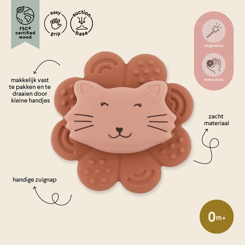 Trixie - Siliconen spinner-speeltje met zuignap - Mrs. Cat - Afbeelding 4