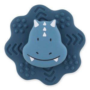 Trixie – Siliconen spinner-speeltje met zuignap – Mr. Triceratops