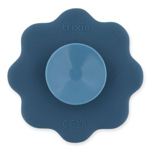 Trixie – Siliconen spinner-speeltje met zuignap – Mr. Triceratops