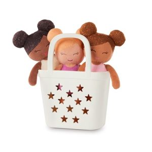LullaBaby – Mandje met 3 badpoppen