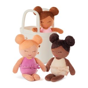 LullaBaby – Mandje met 3 badpoppen