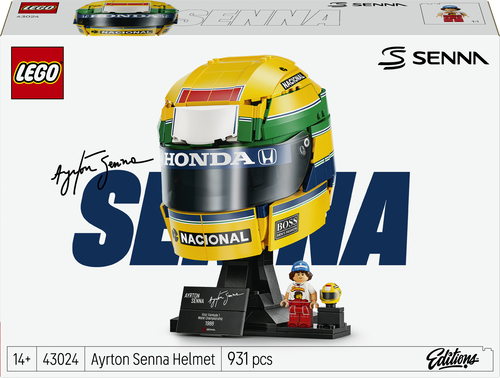 Lego - Helm van Ayrton Senna 43024