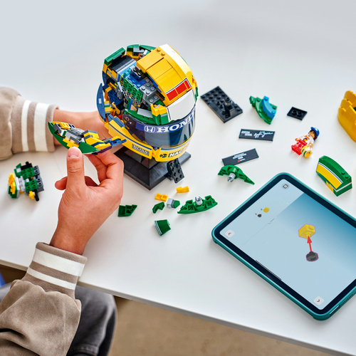 Lego - Helm van Ayrton Senna 43024 - Afbeelding 5