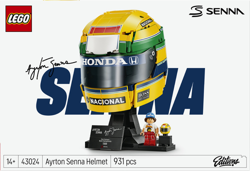 Lego - Helm van Ayrton Senna 43024 - Afbeelding 9