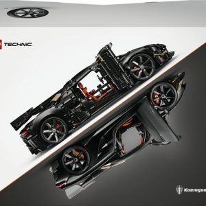 Lego – Koenigsegg Sadair’s Spear megacar 42232