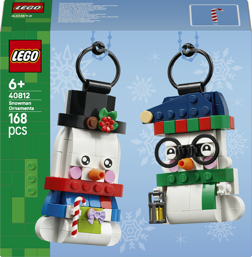Lego - Sneeuwpopornamenten 40812