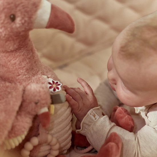 Little Dutch - Activiteitenknuffel Flamingo Safari Friends - Afbeelding 2