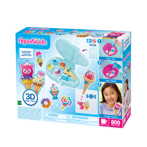 Aquabeads IJsjes Knutsel Studio - 800 Kralen - Afbeelding 2
