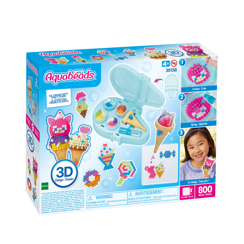 Aquabeads IJsjes Knutsel Studio - 800 Kralen - Afbeelding 3