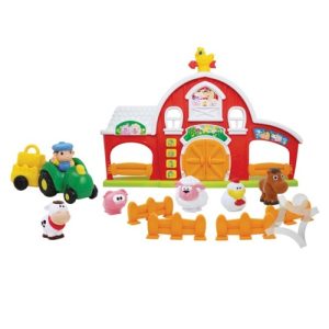 Boerderij met figuren
