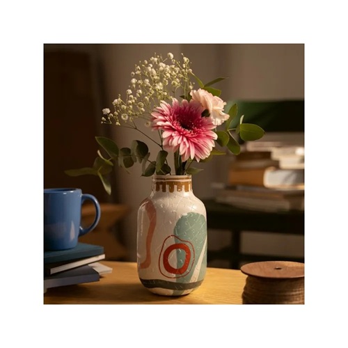 Vase Organic Beige - Afbeelding 4