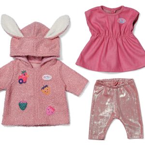 Baby Born Outfit mantelset met jurk