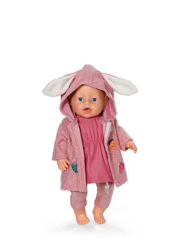 Baby Born Outfit mantelset met jurk - Afbeelding 4
