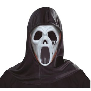 Masker Scream met capuchon