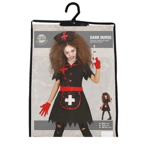 Kostuum Verpleegster Halloween Meisje - 10-12 jaar - Afbeelding 3