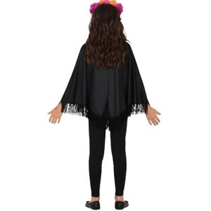 Poncho Dag van de Doden Meisje – 7-9 jaar