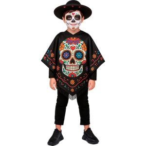 Poncho Dag van de Doden Jongen – 7-9 jaar