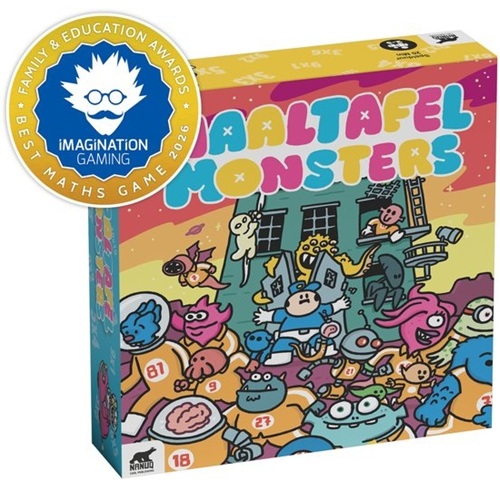 Maaltafel Monsters - educatieve boardgame