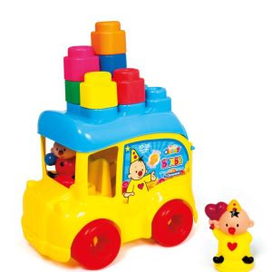Bumba Schoolbus met blokken