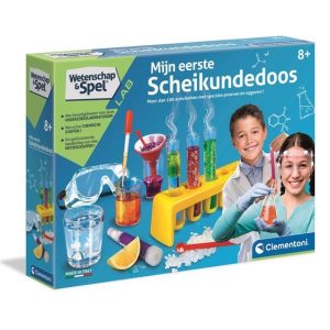Wetenschap & Spel – Clementoni – Mijn eerste scheikundedoos