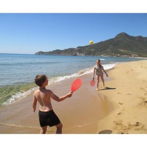 Beach Soft Tennis Set (2 rackets + 2 ballen)