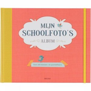 Mijn schoolfoto’s album (rood)