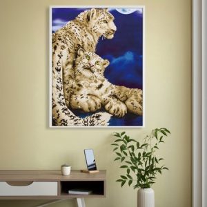Diamond Dotz – Snow Leopards 52x77cm