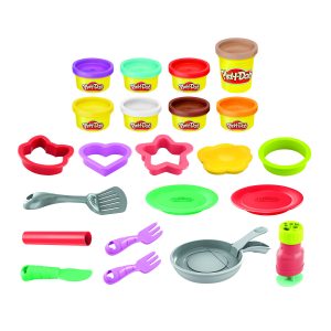 Play-Doh Flip in de Pan kleiset