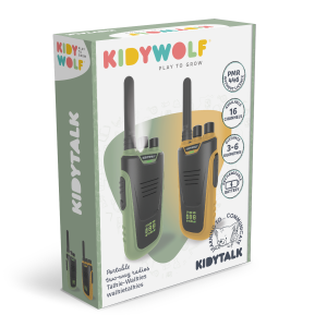 Kidytalk Walkie Talkie – groen/oranje