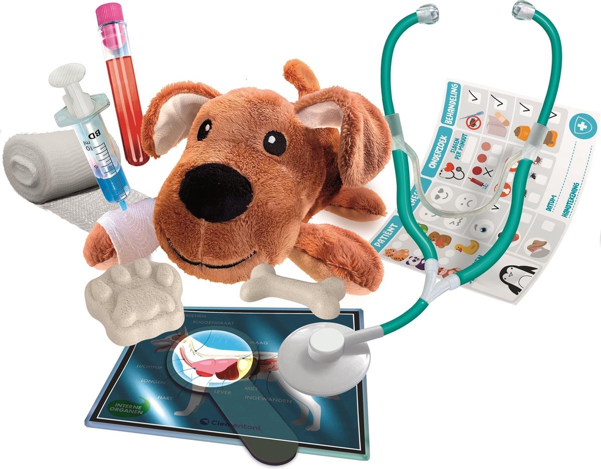 Wetenschap & Spel - Clementoni - Lab - Dierenartsen in spe - Afbeelding 4