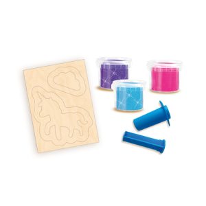 SES Creative – Klei – Unicorns neon glitter