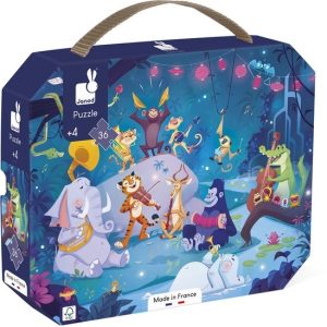 Janod Puzzel (36stuks) in koffer – Zomerfeest