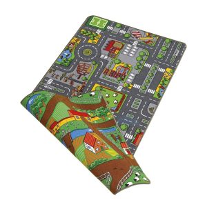 Duoplay Vloerkleed Large (80x120cm) verkeer/boerderij