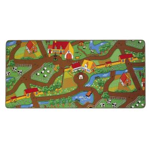 Duoplay Vloerkleed Large (80x120cm) verkeer/boerderij