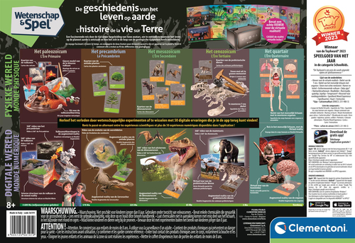 Wetenschap & Spel - Clementoni - Lab - De geschiedenis van het leven - Afbeelding 3