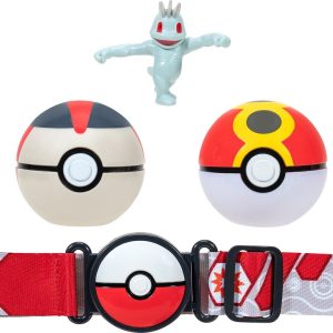 Pokémon Clip ‘N’ Go Poké Ball Belt Set Machop – 1 exemplaar