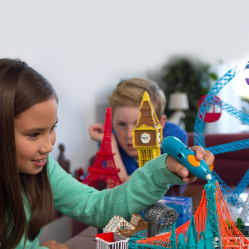 3Doodler Start+ navulling met 250 kleurstaafjes - Mix Fire & Ice - Afbeelding 3