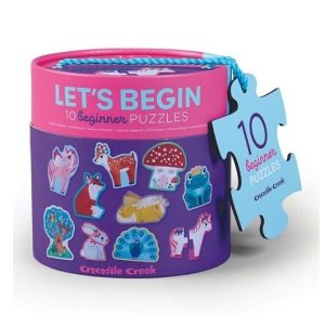 Crocodile Creek – Let’s Begin Puzzel (10 x 2-delig) – Unicorn