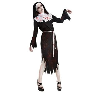Volwassenenkostuum Zombie Nun (M/L)