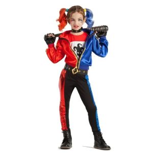 Kinderkostuum Jester Fatale (10-12 jaar)
