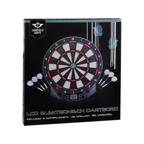 Elektronisch dartbord+6 softtip pijlen